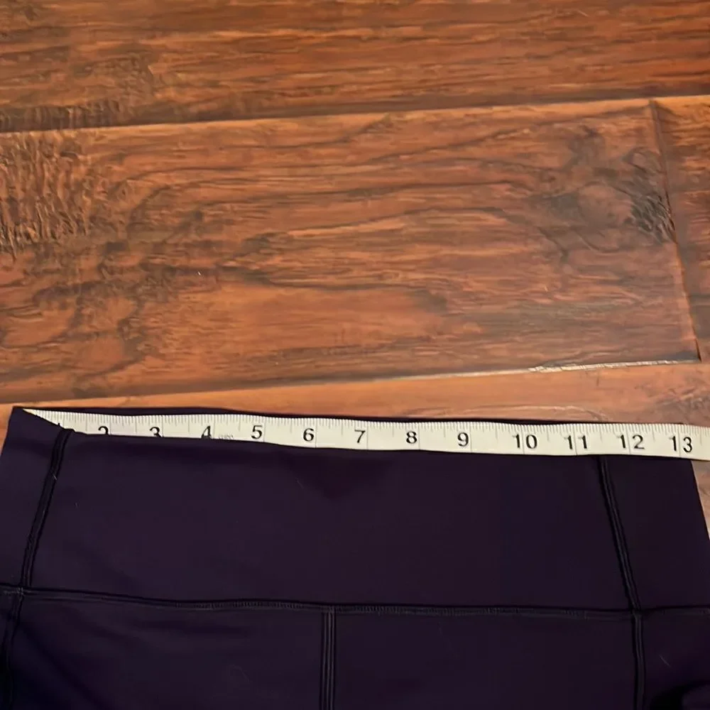 Lululemon Purple Crop Athletic Leggings
